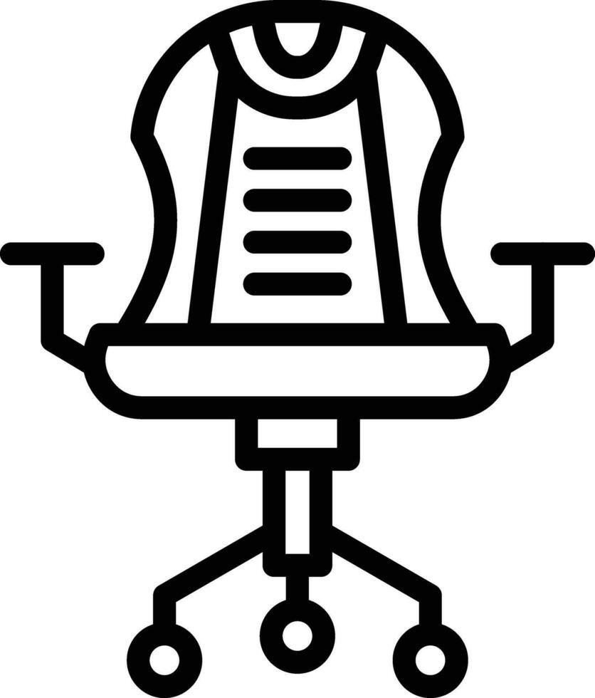 Gaming Chair Vector Icon