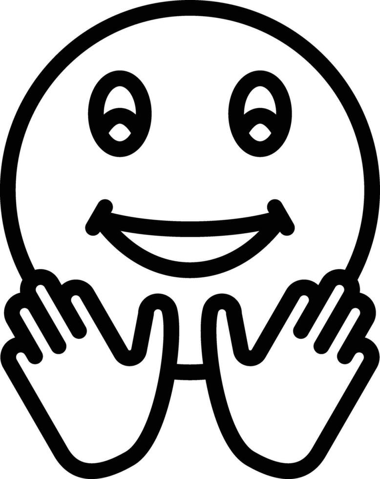 Hugging Face Vector Icon