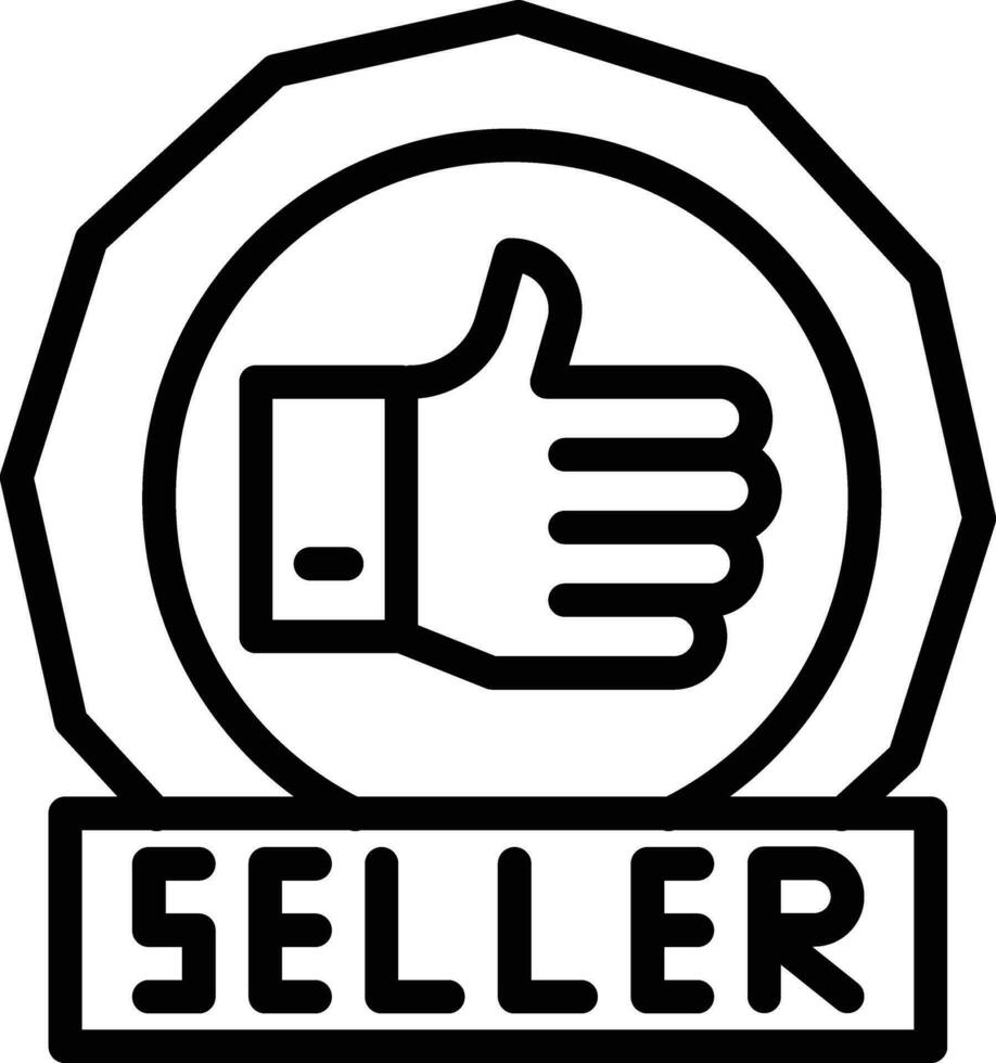 Best Seller Vector Icon