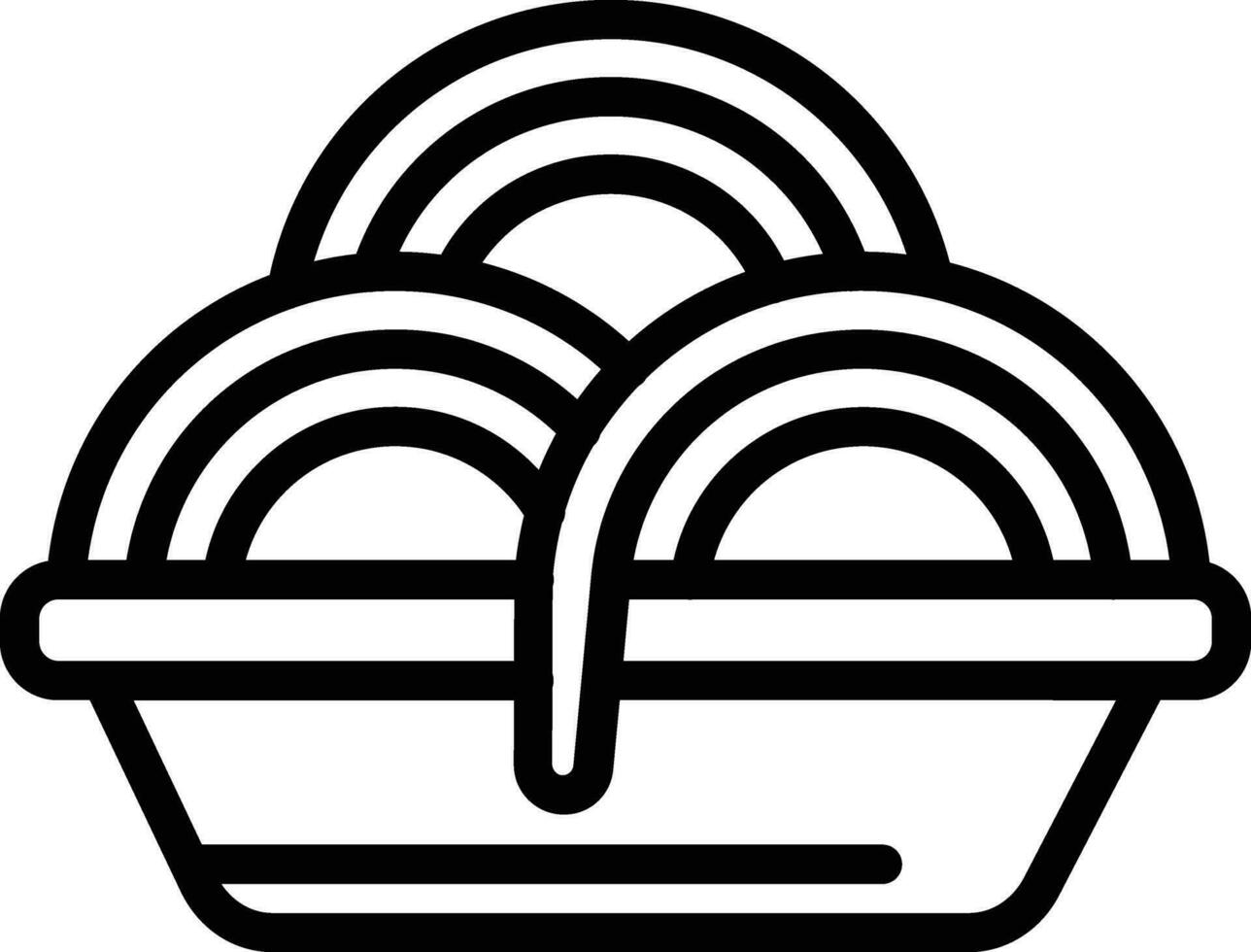 pasta vector icono