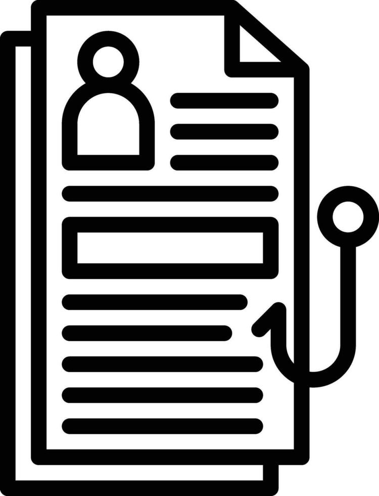 Stealing Documents Vector Icon