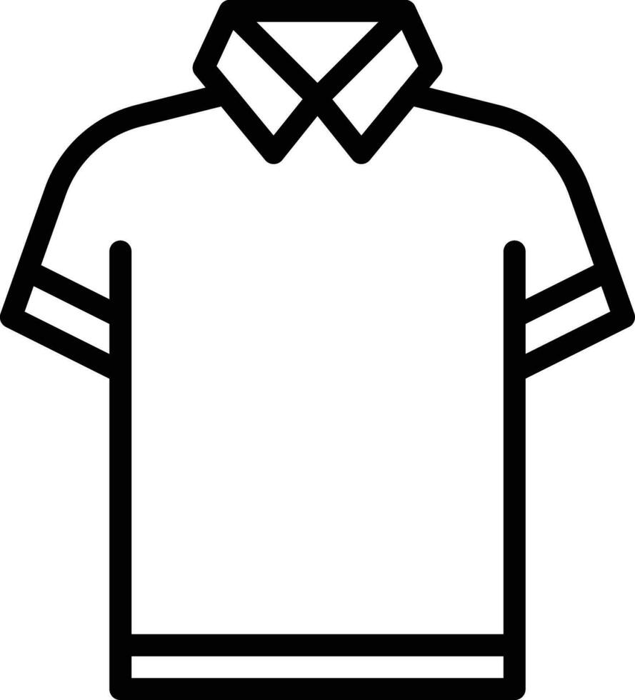 Polo Shirt Vector Icon