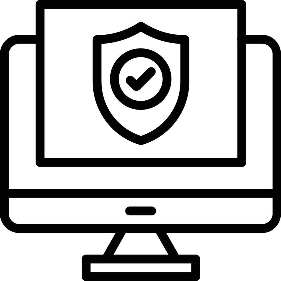 Security Monitors Vector Icon