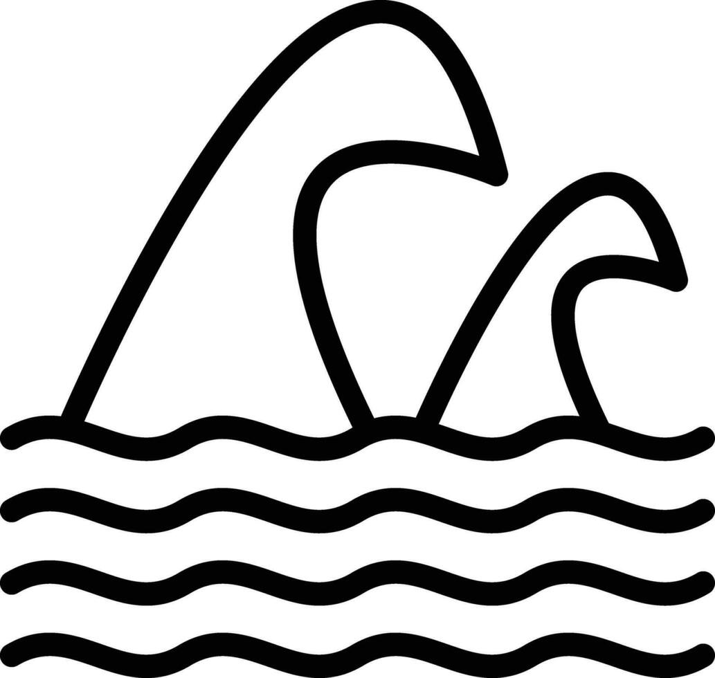 Sea Wave Vector Icon