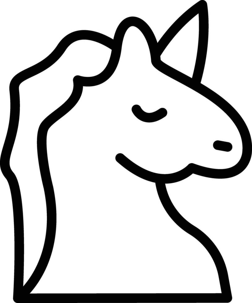 Unicorn Vector Icon