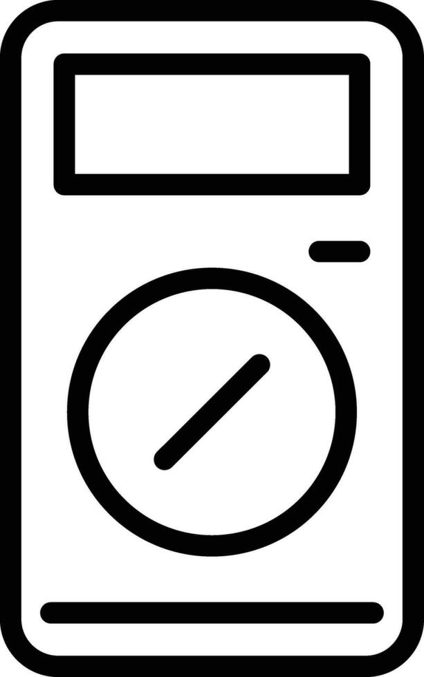 Voltage Indicator Vector Icon