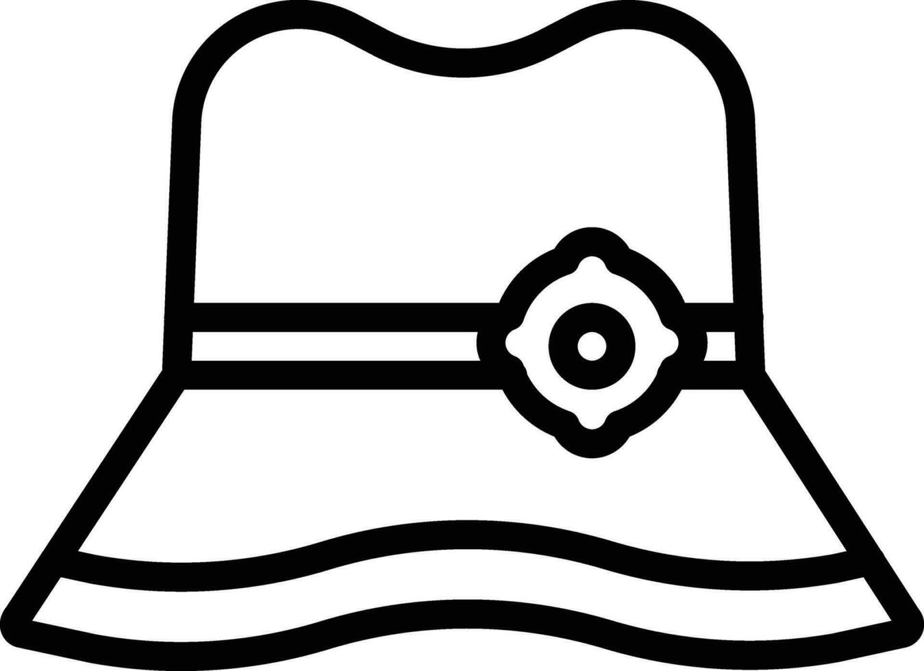Sun Hat Vector Icon