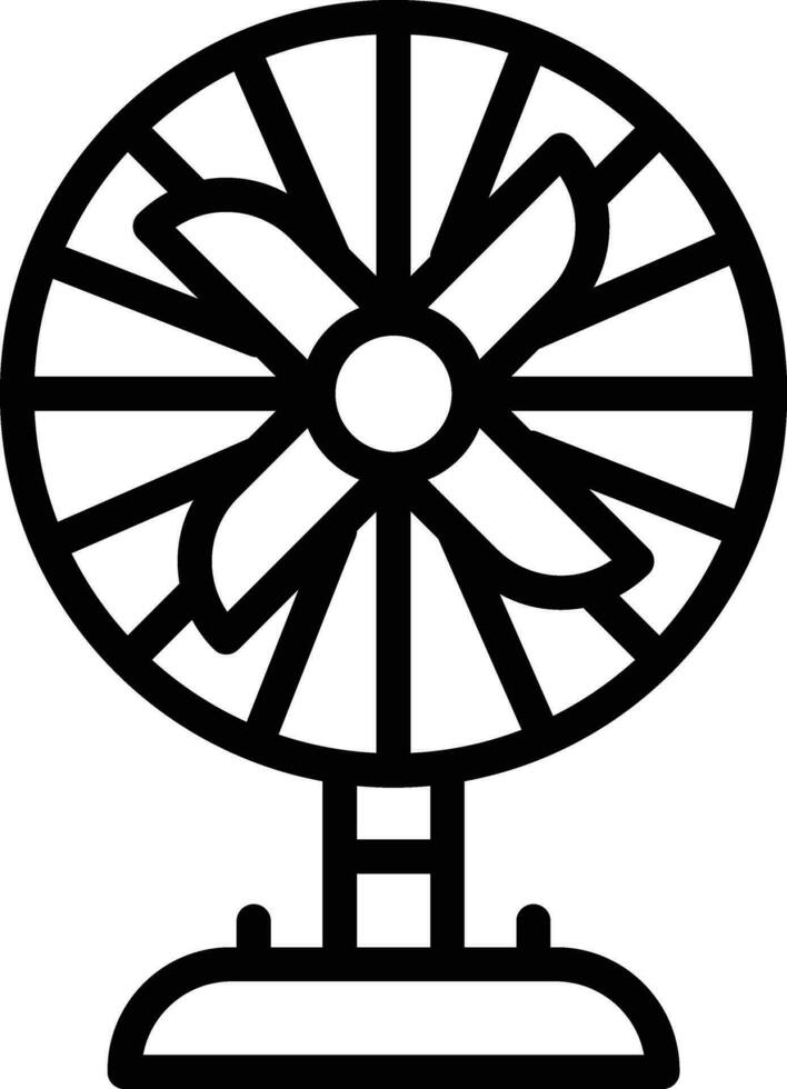 Stand Fan Vector Icon