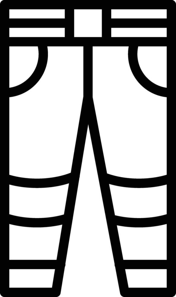 Firefighter Pants Vector Icon