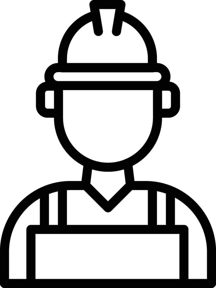 Oil Worker Vector Icon