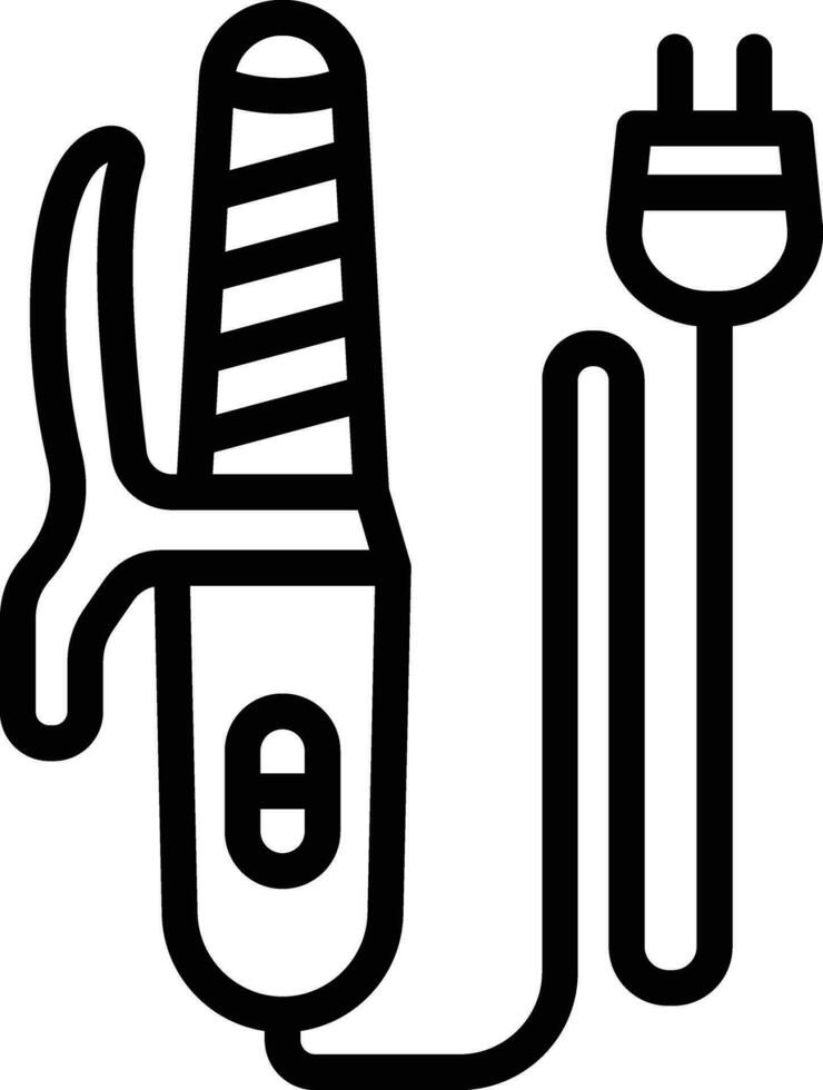 Hair Curler Vector Icon