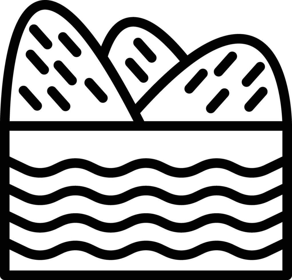 apuntalar paisaje vector icono