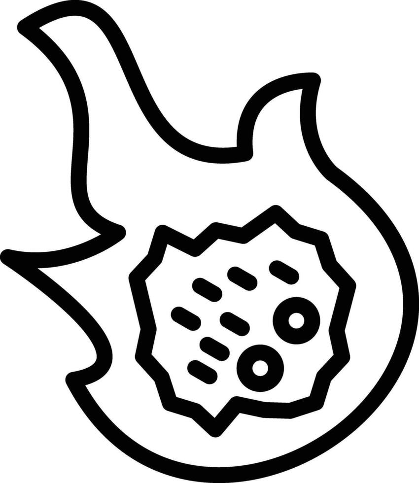 Meteorite Vector Icon