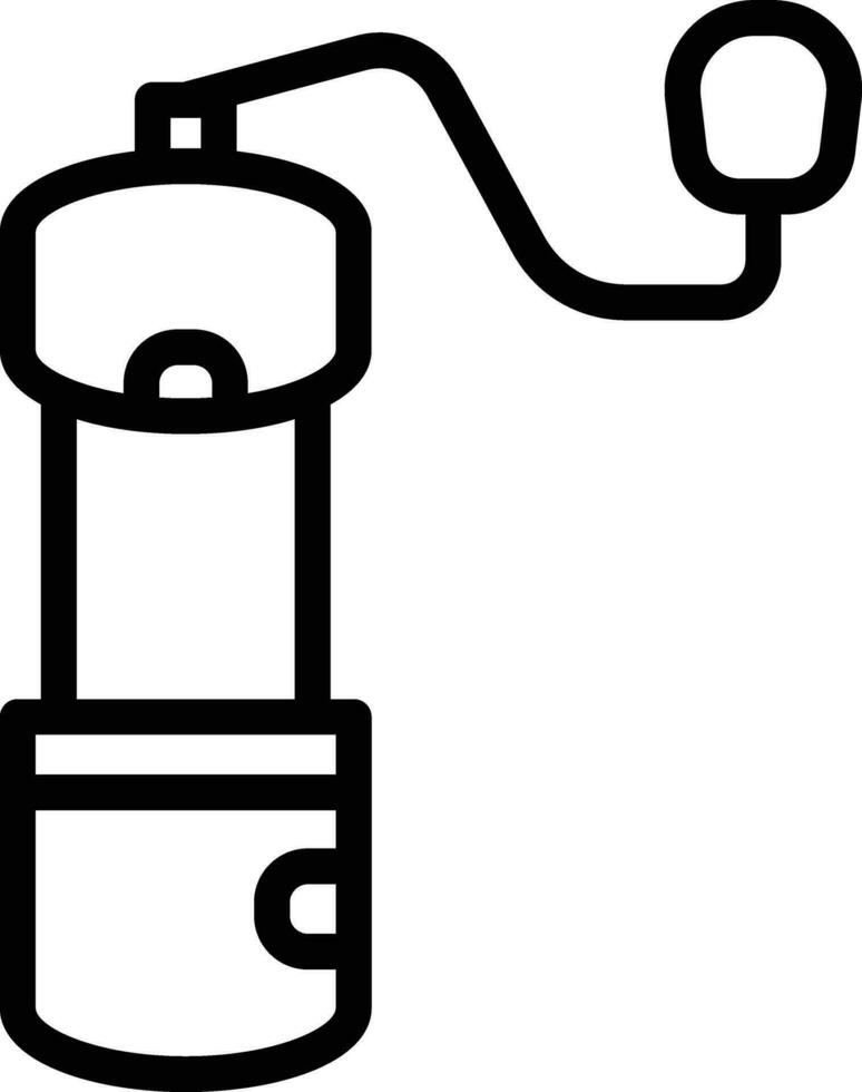 Coffee Mill Vector Icon