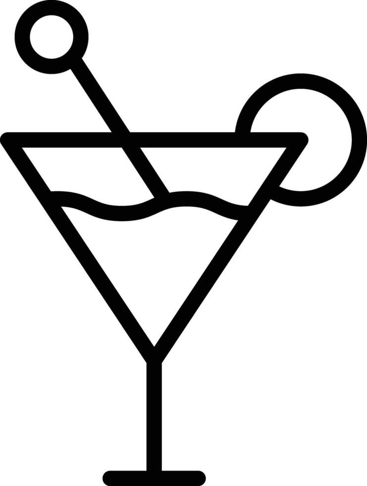 Coktail Vector Icon