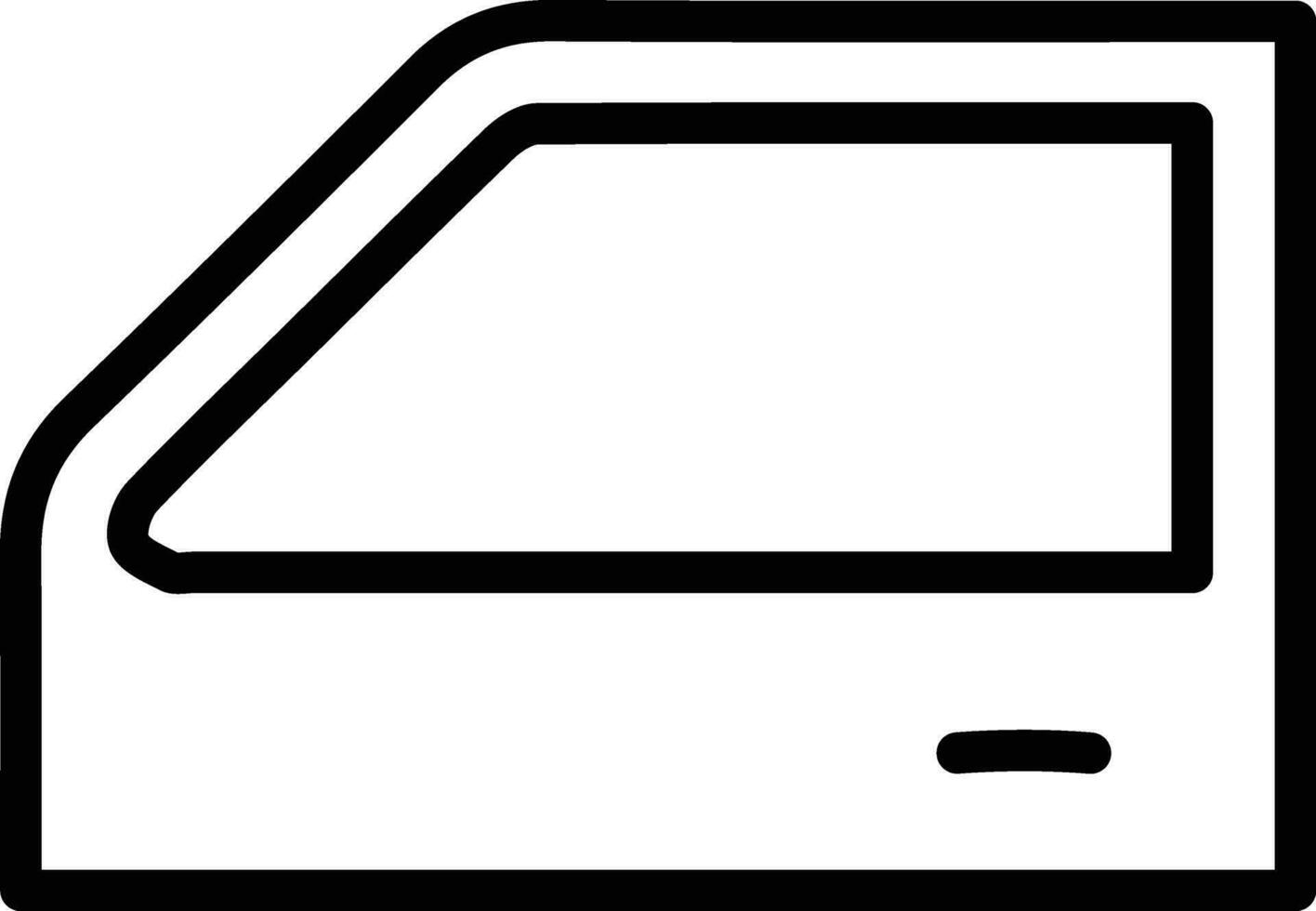 Car Door Vector Icon