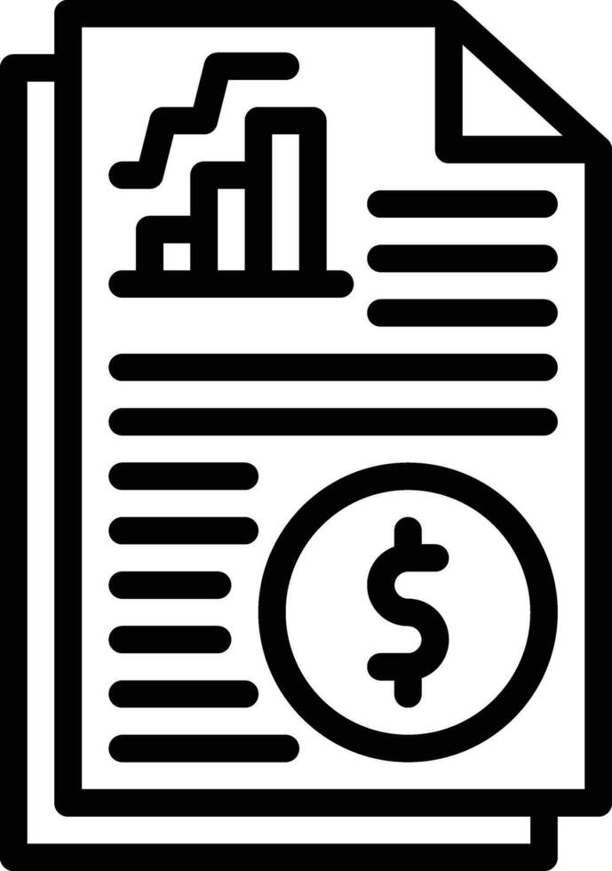 Invoice Vector Icon