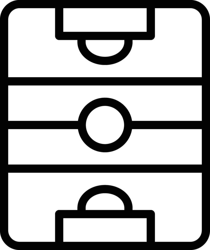 Hockey Field Vector Icon