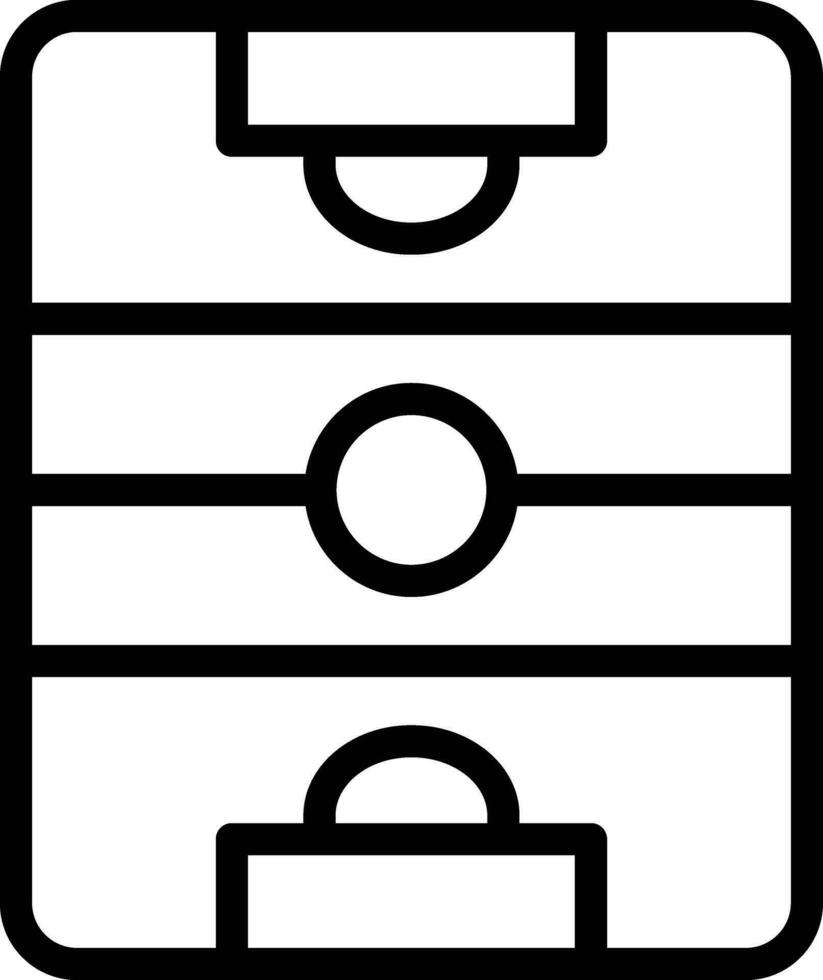 Hockey Field Vector Icon