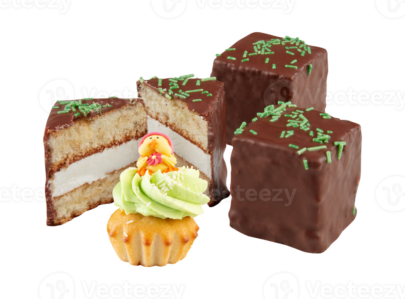 cake bread cut out isolated transparent background png