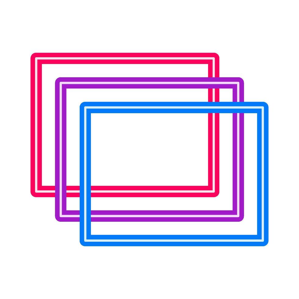 laser rectangle illustration vector