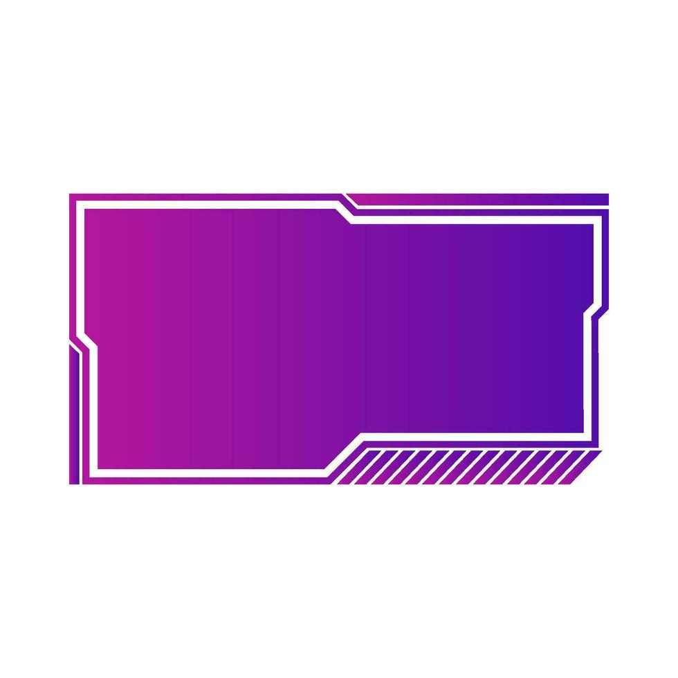 hud digital illustration vector