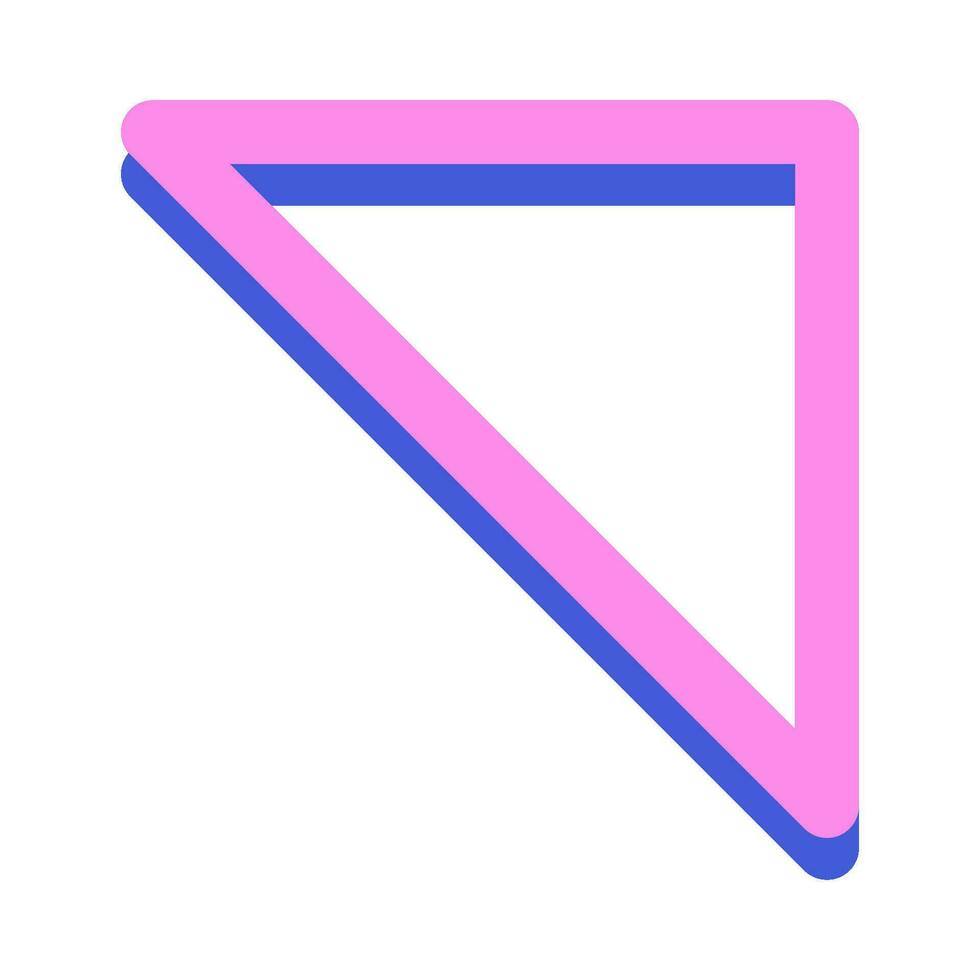 memphis triangle  illustration vector