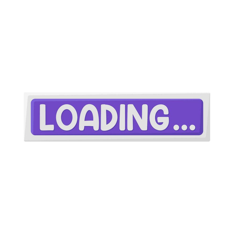 progress loading illustration vector