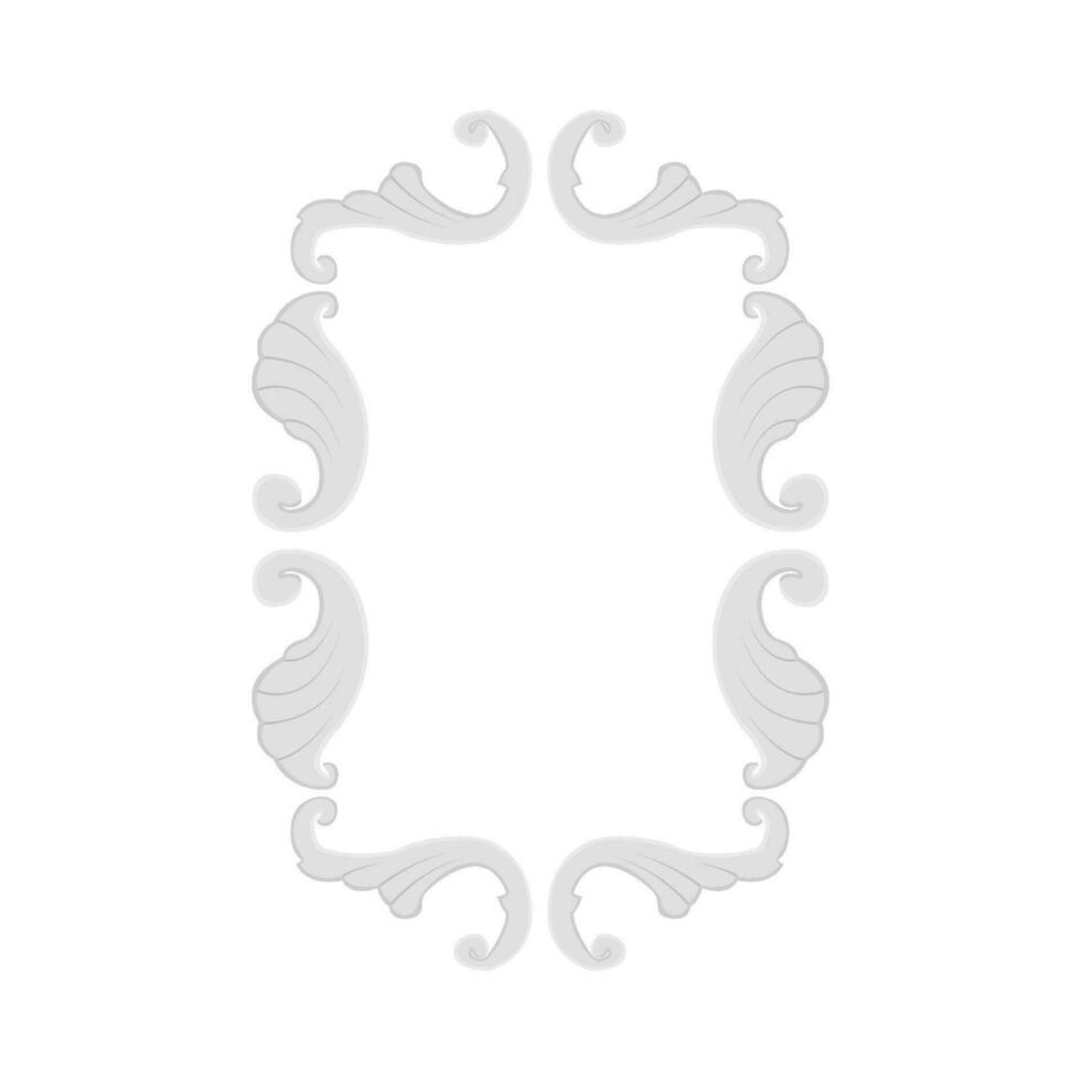 acanthus leaf illustration vector