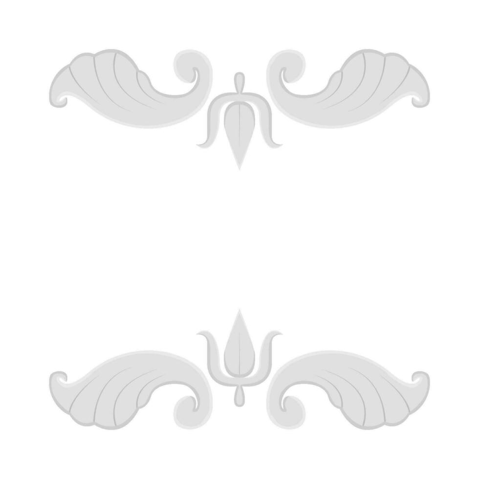 acanthus flower illustration vector