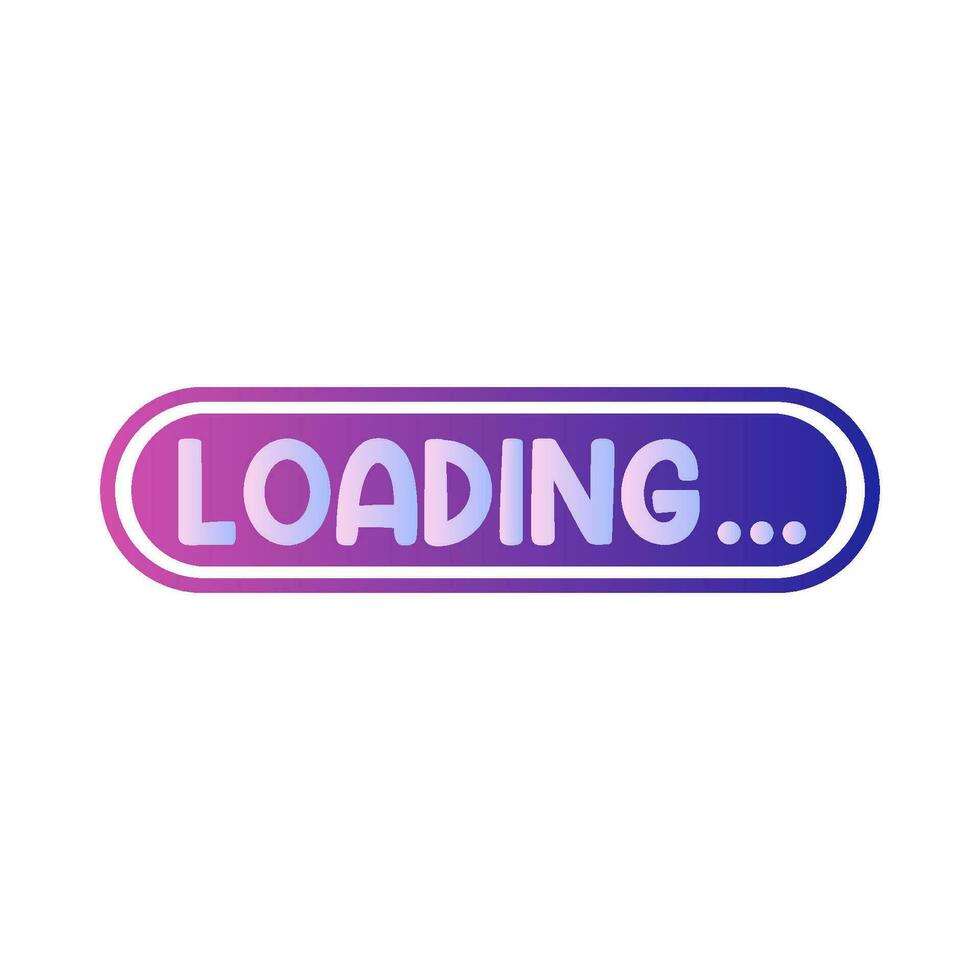 progress loading illustration vector