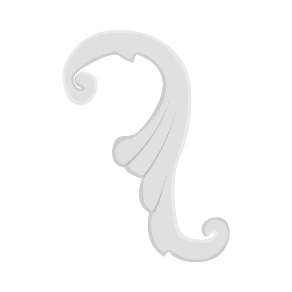 acanthus flower illustration vector