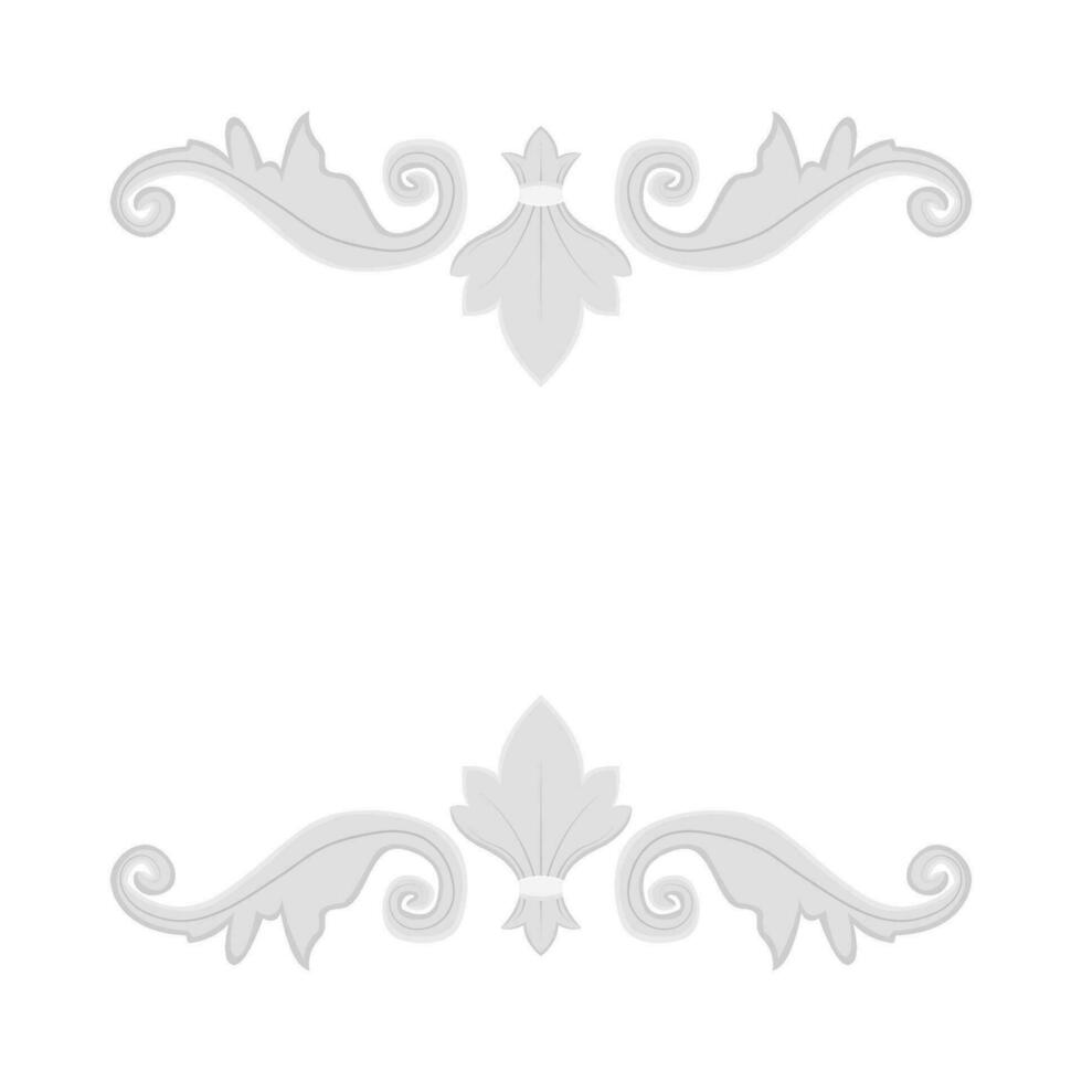 acanthus flower illustration vector