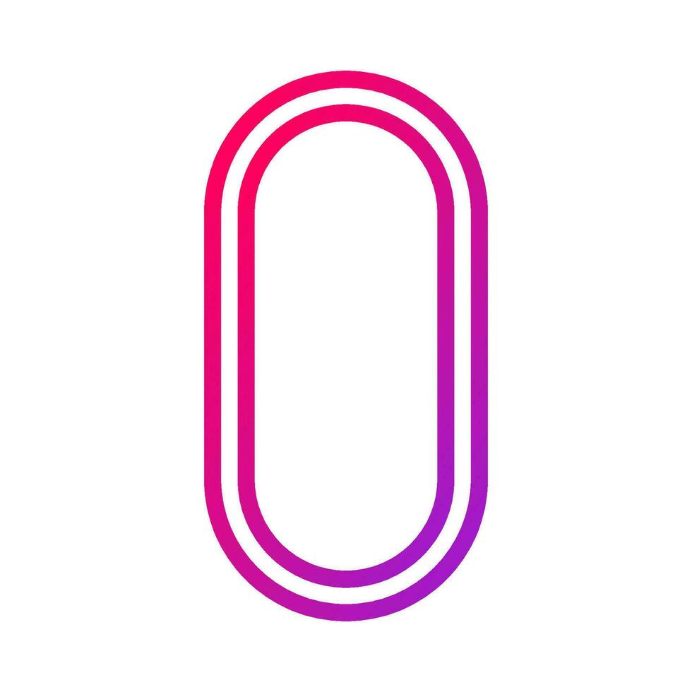 laser oval illustration vector