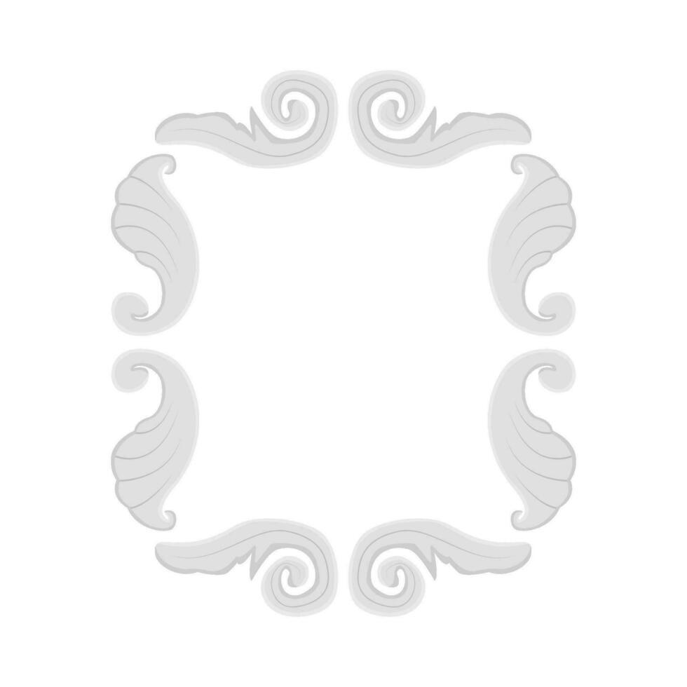 acanthus leaf illustration vector