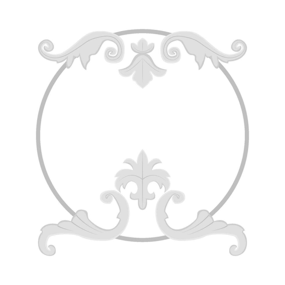 acanthus flower illustration vector