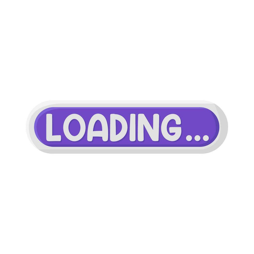 progress loading illustration vector