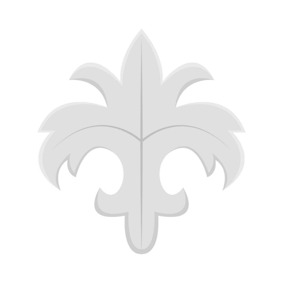 acanthus flower illustration vector