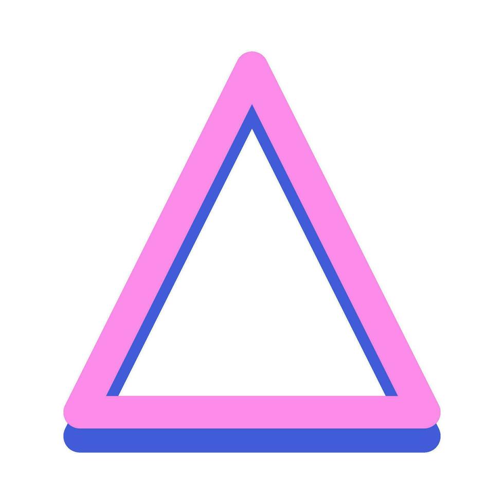 memphis triangle  illustration vector