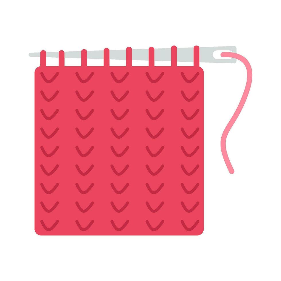 knitting knit illustration vector