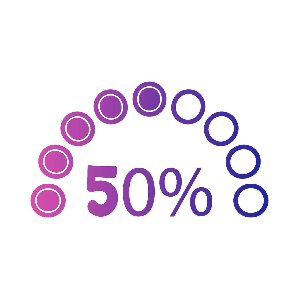 progress loading illustration vector
