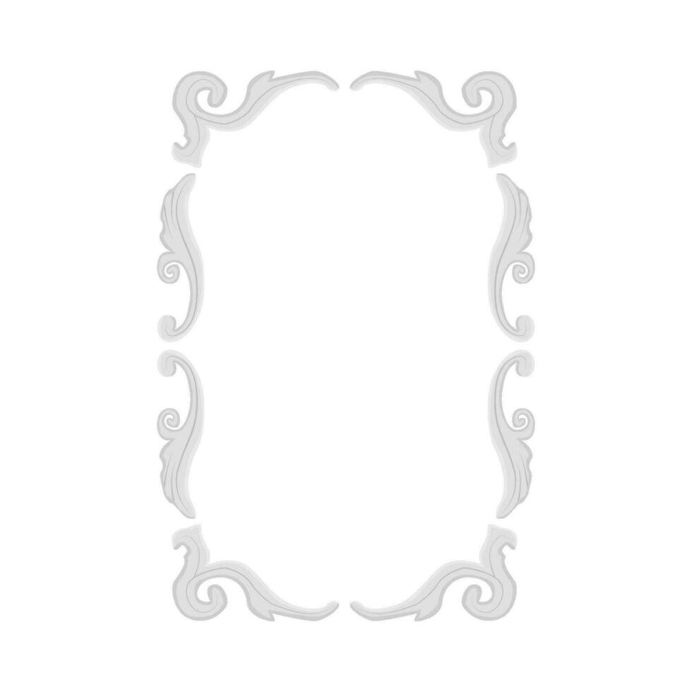 acanthus leaf illustration vector