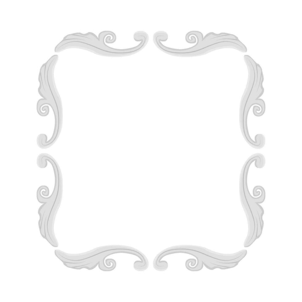 acanthus leaf illustration vector