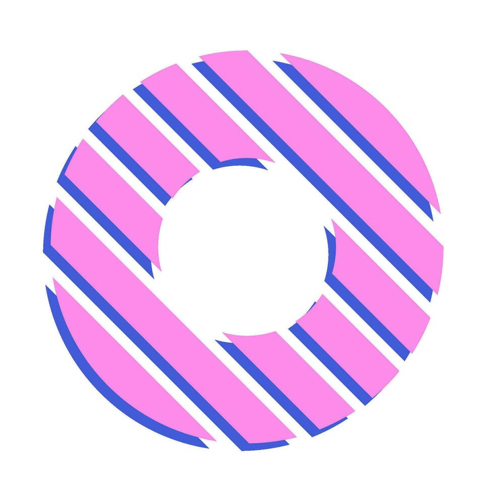 memphis  round illustration vector