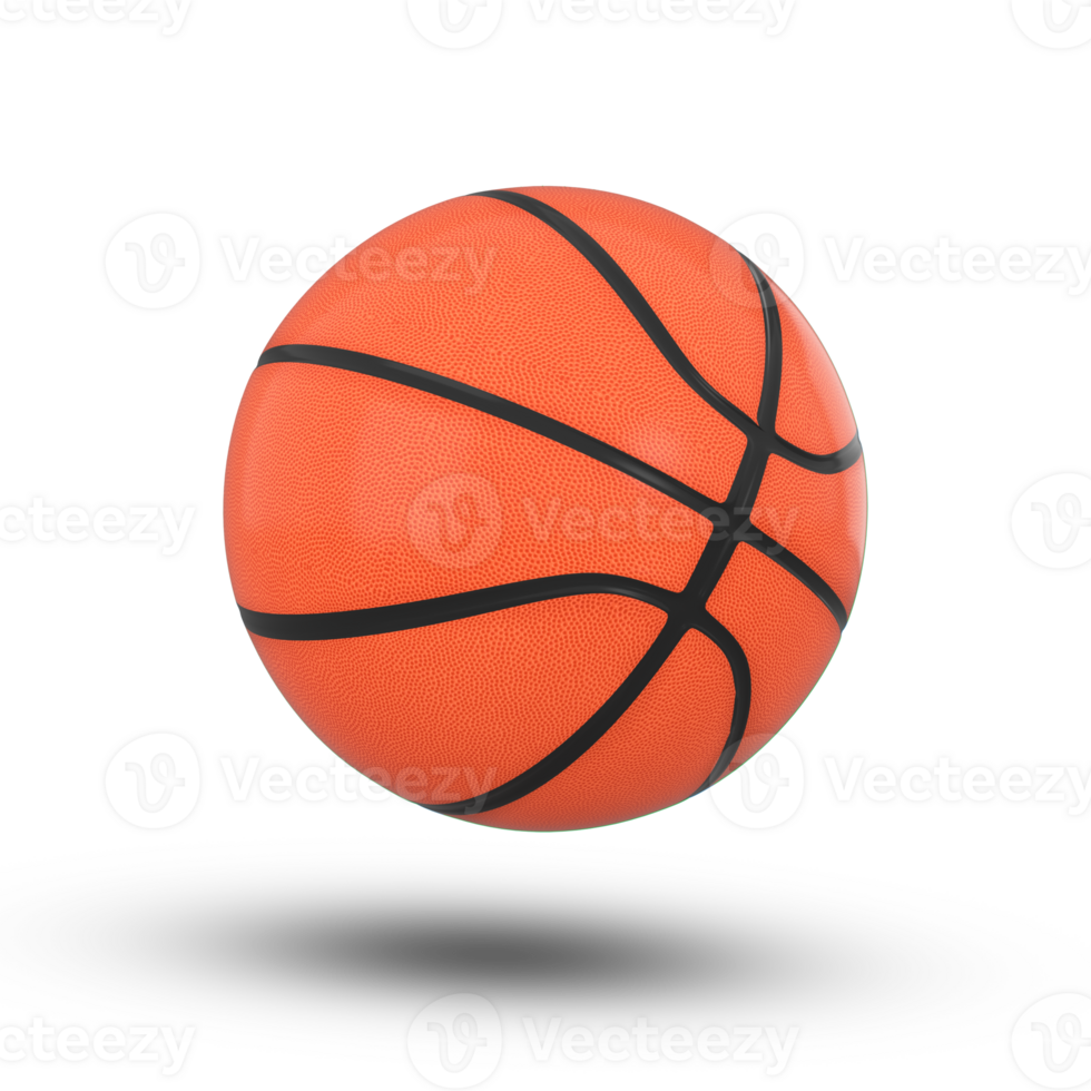 3D Rendering Basketball Ball 36417707 PNG
