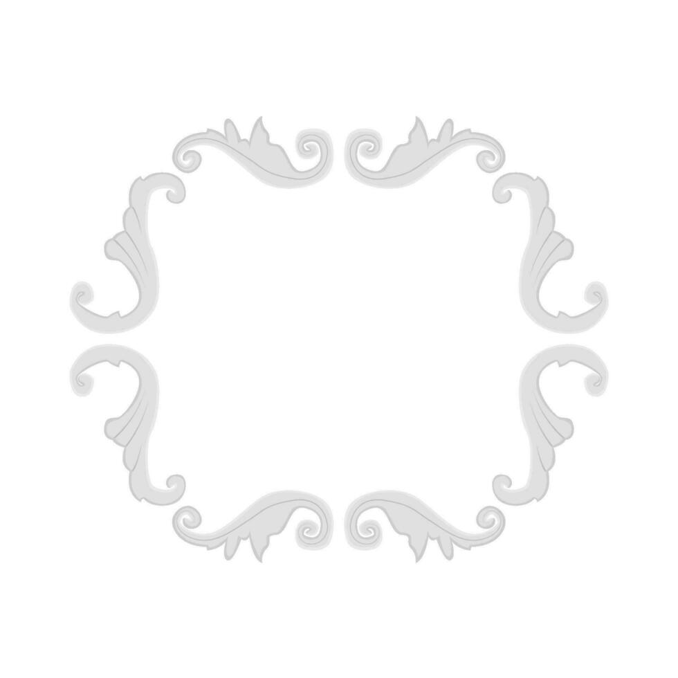 acanthus leaf illustration vector