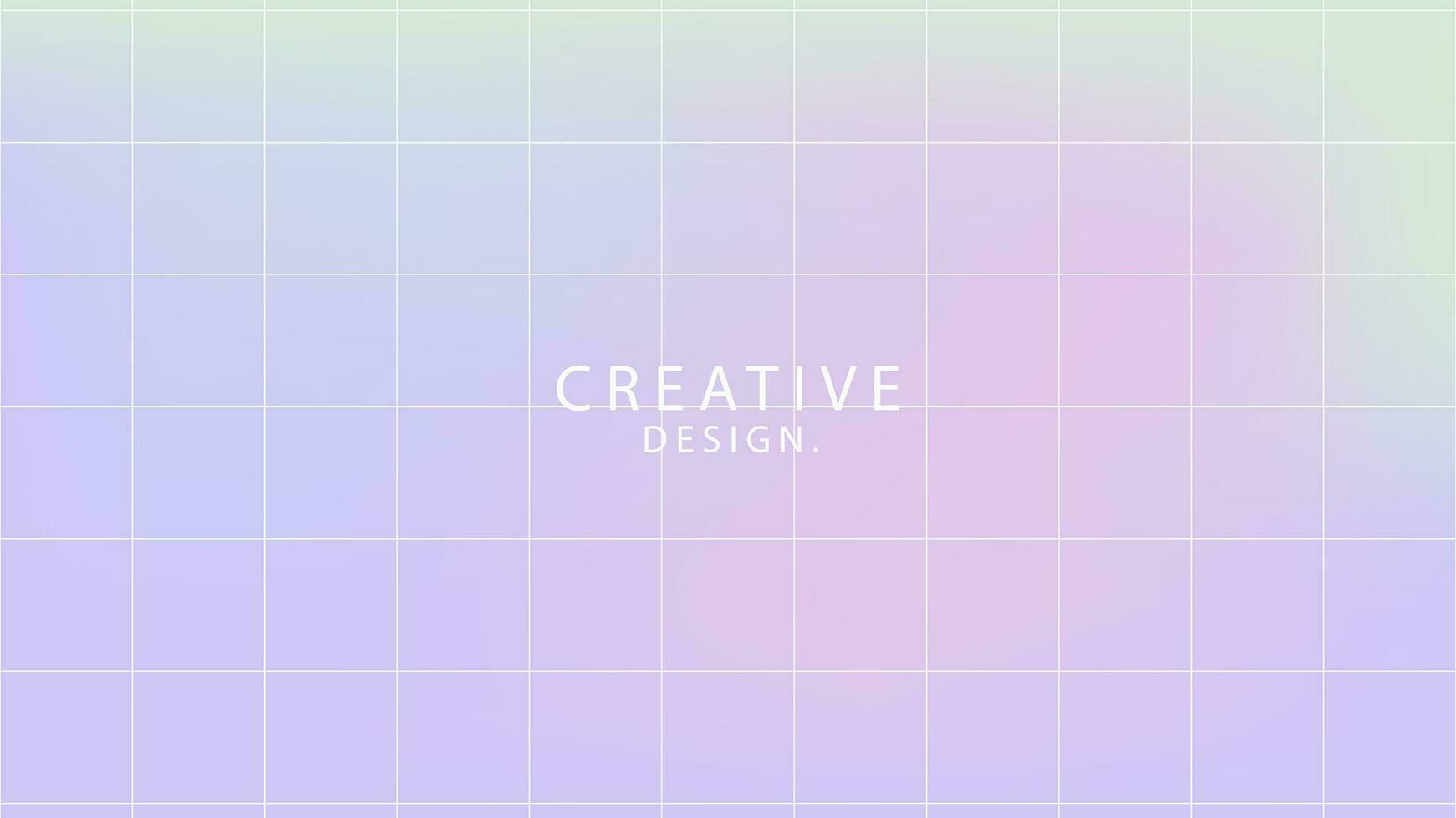 Soft minimalist blue purple gradient background with grid lines for banners, posters, covers, presentations and flyer backgrounds. Vector illustration