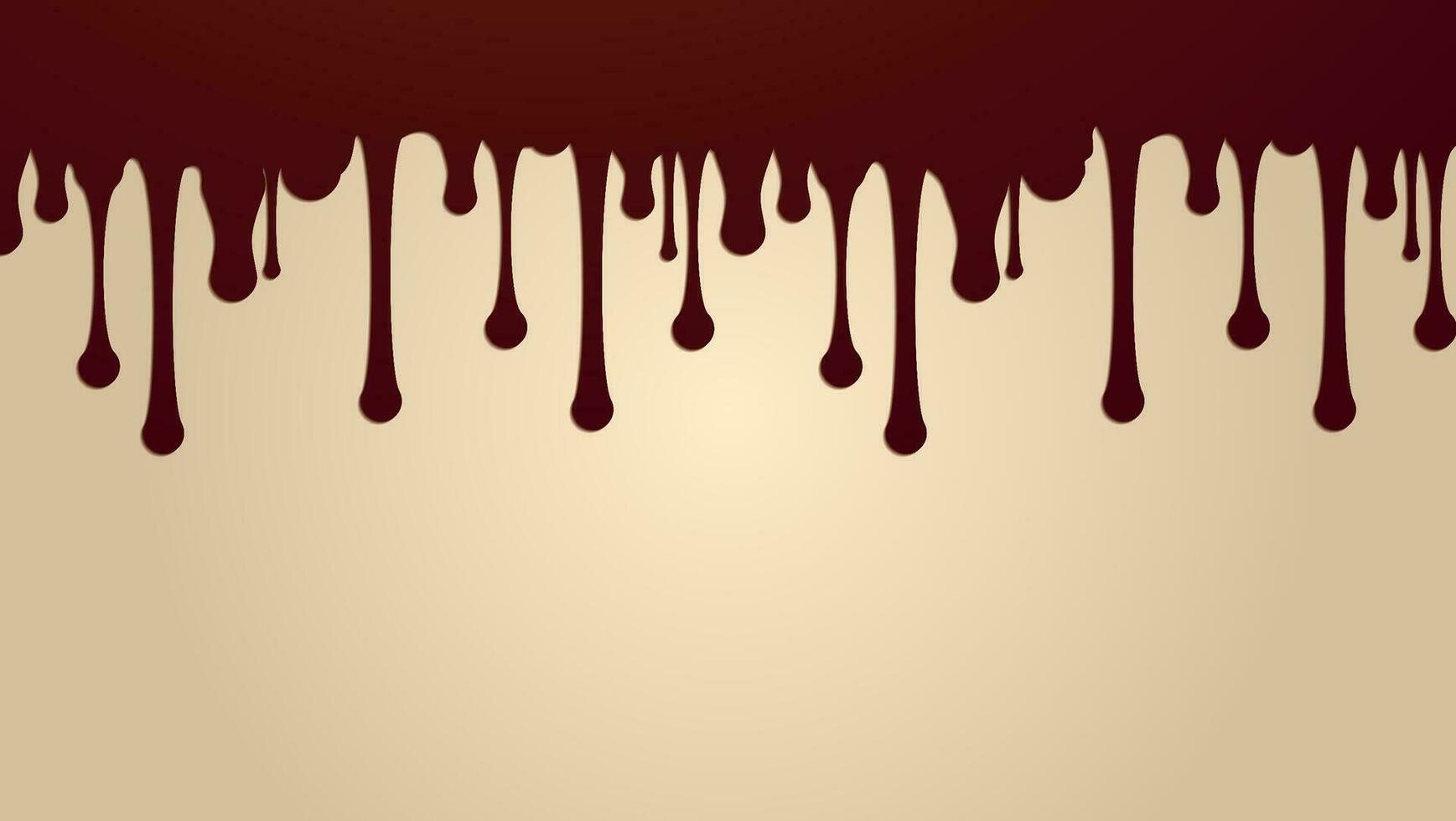 sweet chocolate background wit minimalist style vector