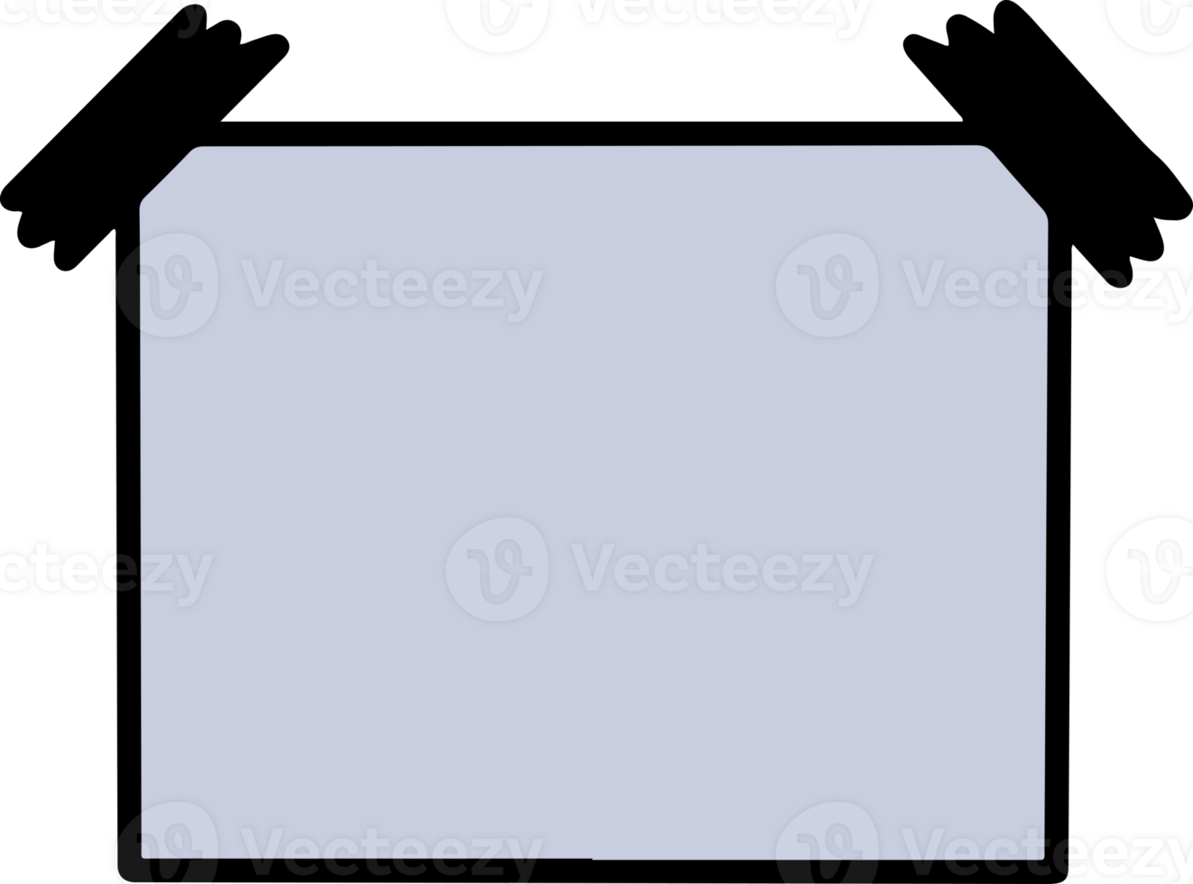 Cute note memo png