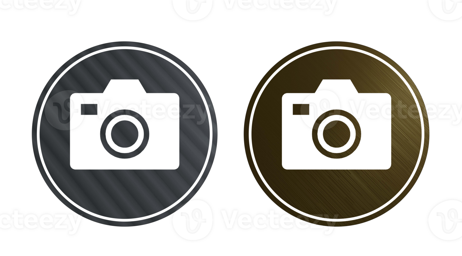 camera icon symbol with texture png